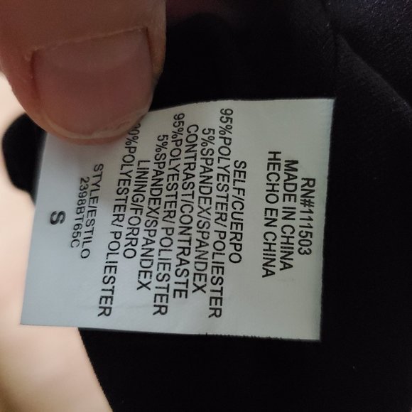 A Luxology Women's Dress Animal Print Career Evening Old Money Belted  S - Picture 12 of 12